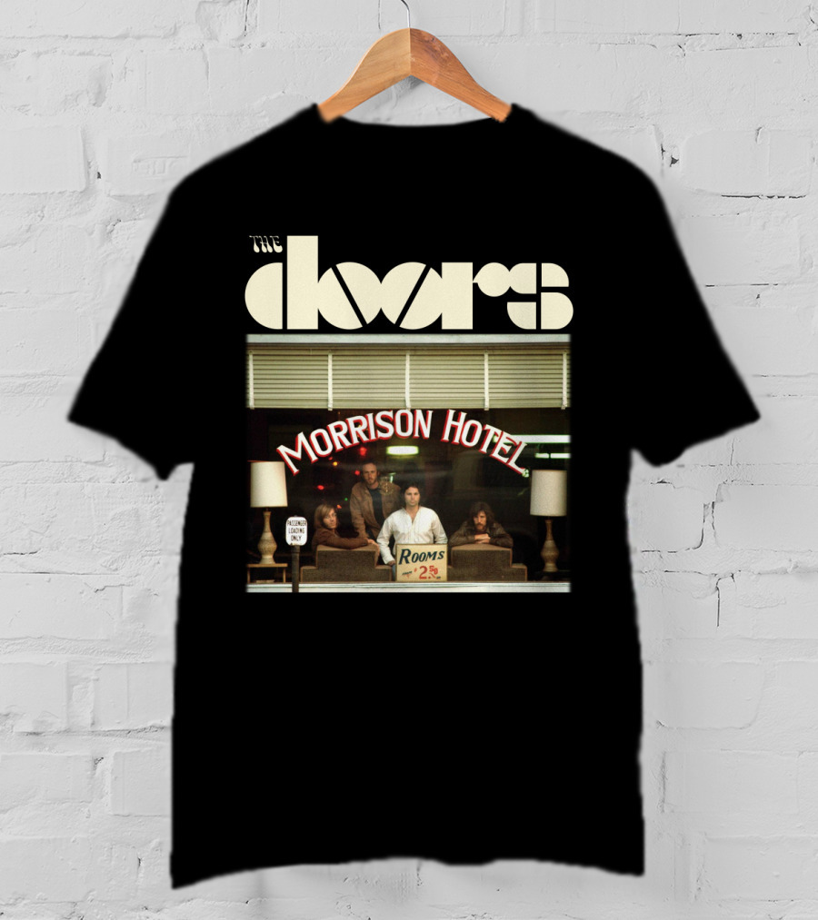 The Doors Morrison Hotel Rooms 2 Dollars T-Shirt