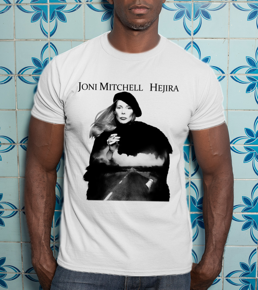 Joni Mitchell Hejira Album Cover Road T-Shirt