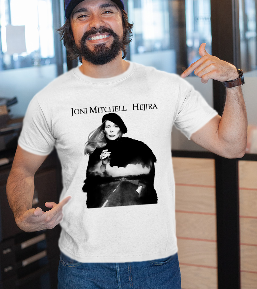 Joni Mitchell Hejira Album Cover Road T-Shirt