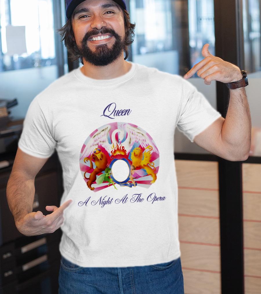 Queen A Night At The Opera Lion Phoenix T-Shirt