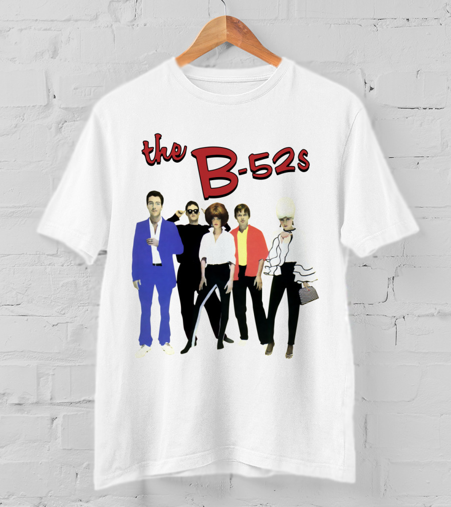 The B-52s Retro Band Lineup T-Shirt