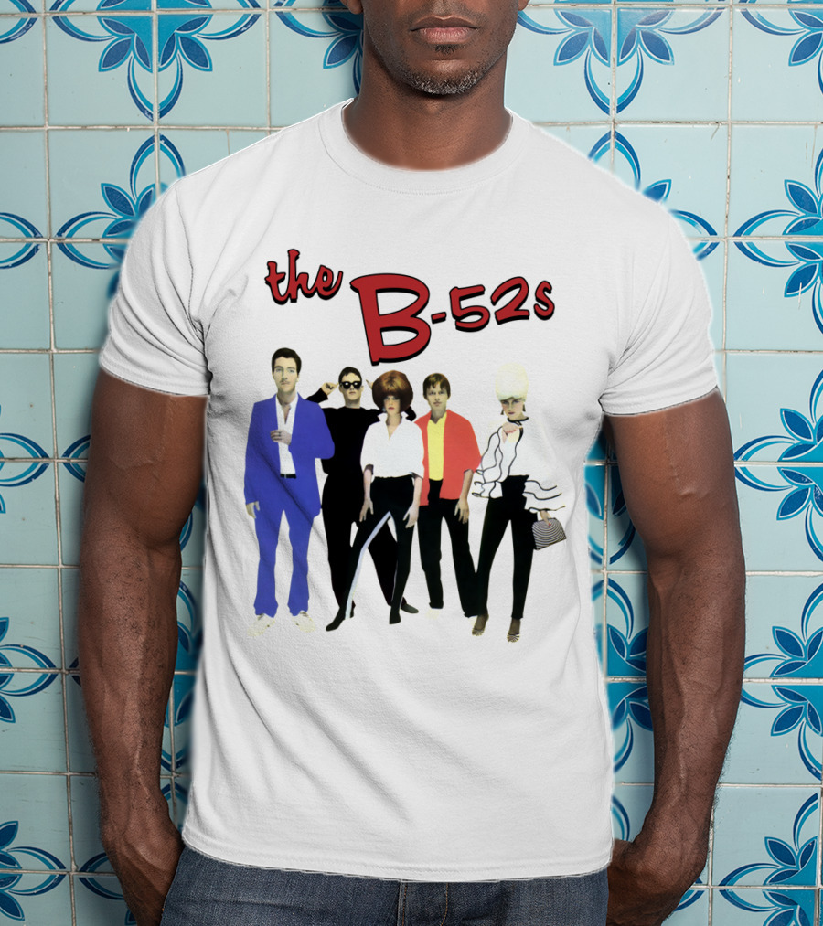 The B-52s Retro Band Lineup T-Shirt