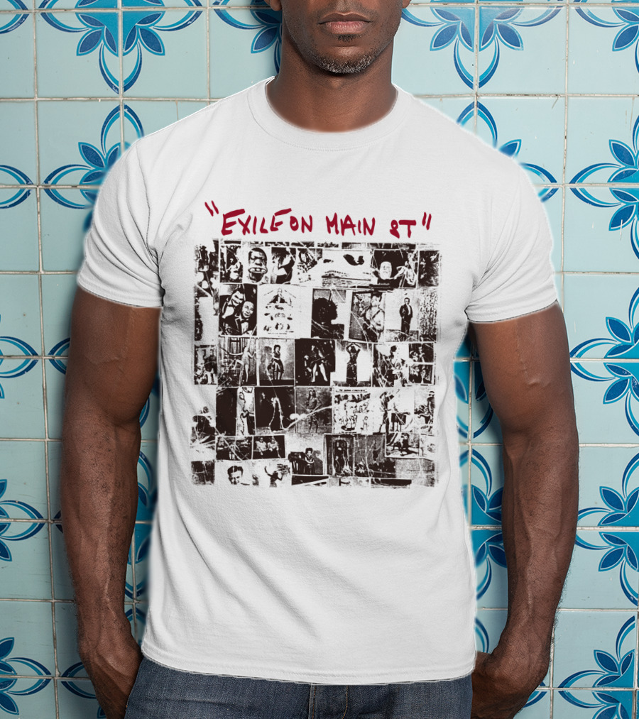 Exile On Main St Collage By The Rolling Stones T-Shirt