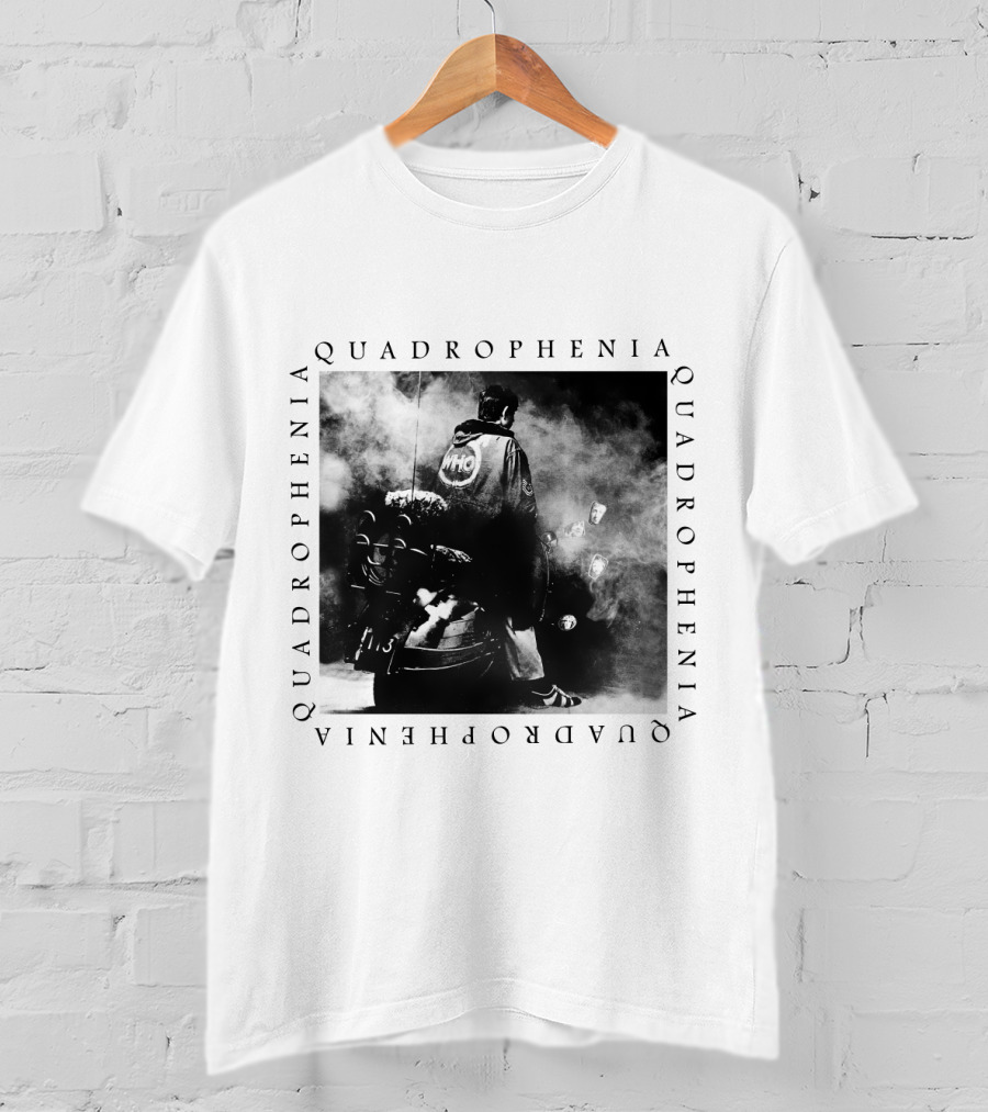 Quadrophenia The Who Motorcycle Jacket Smoke Image T-Shirt