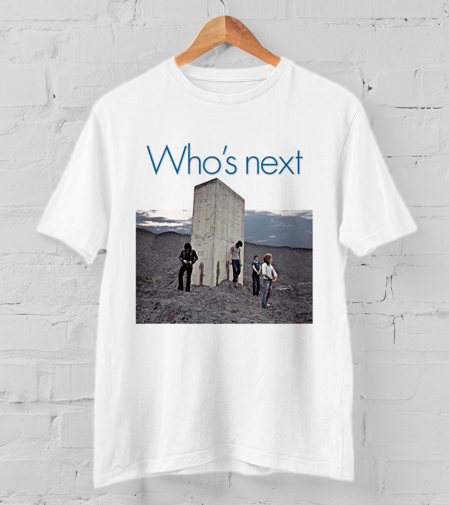 The Who Who's Next Album Cover 1971 Iconic Image T-Shirt