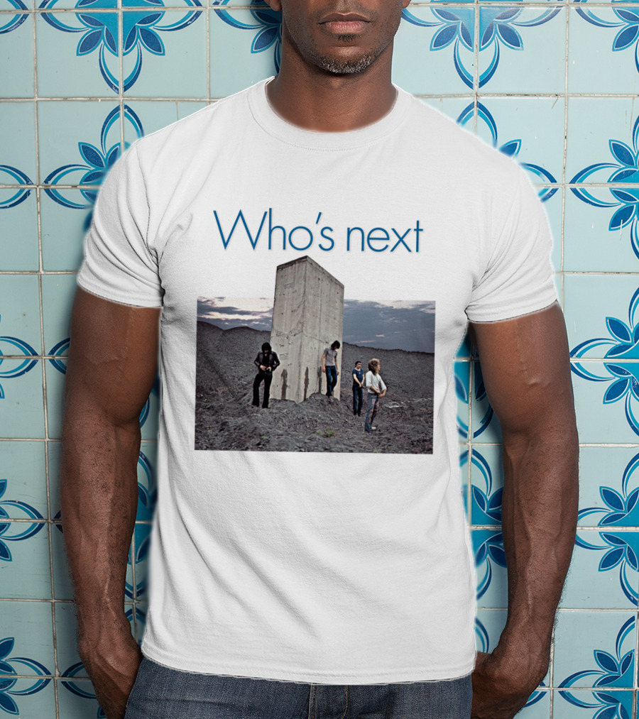The Who Who's Next Album Cover 1971 Iconic Image T-Shirt
