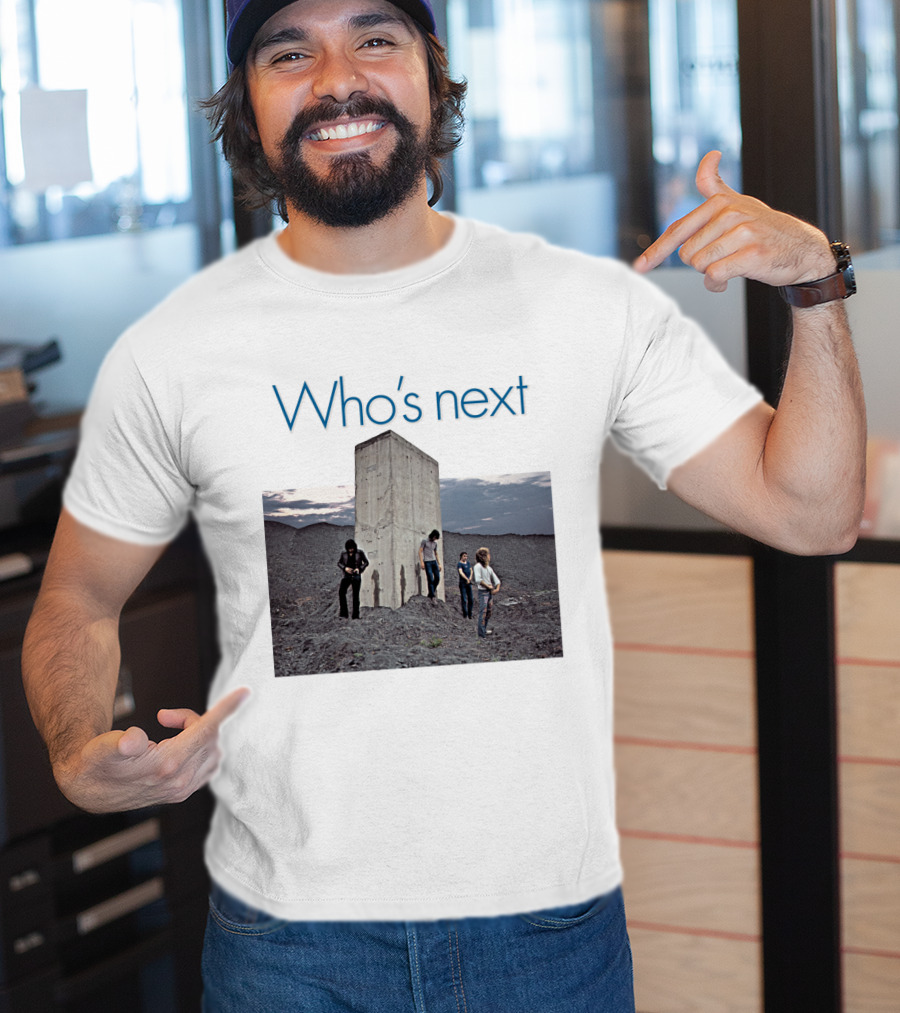 The Who Who's Next Album Cover 1971 Iconic Image T-Shirt