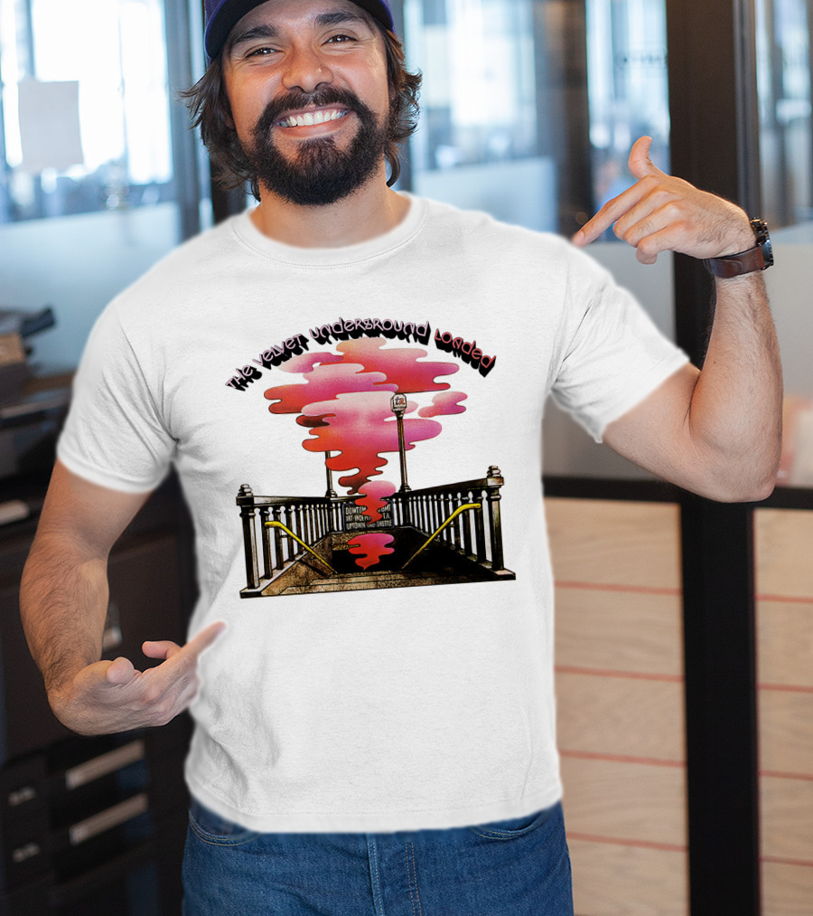 The Velvet Underground Loaded 1970 Album Subway Artwork Junction Brooklyn Uptown Via 8th Avenue Station T-Shirt