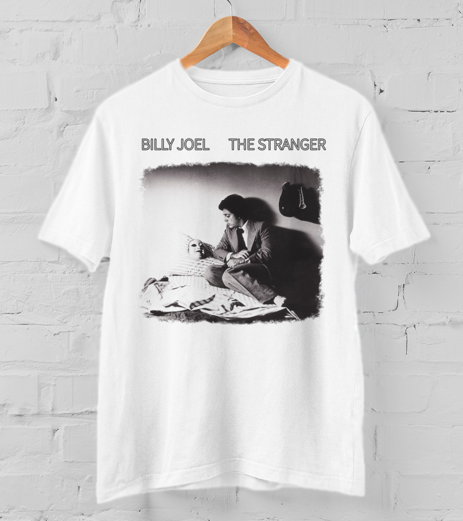 Billy Joel The Stranger Album Cover Sitting On Bed With Mask T-Shirt