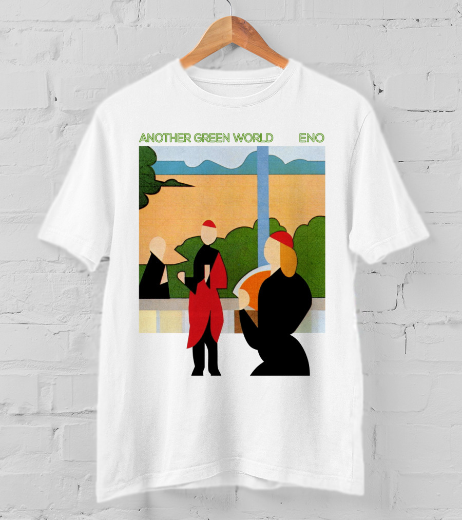 Another Green World Eno Album Artwork Geometric Figures T-Shirt