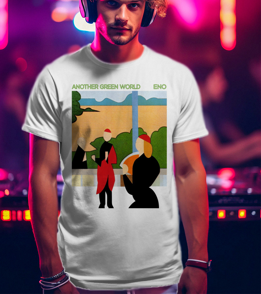 Another Green World Eno Album Artwork Geometric Figures T-Shirt