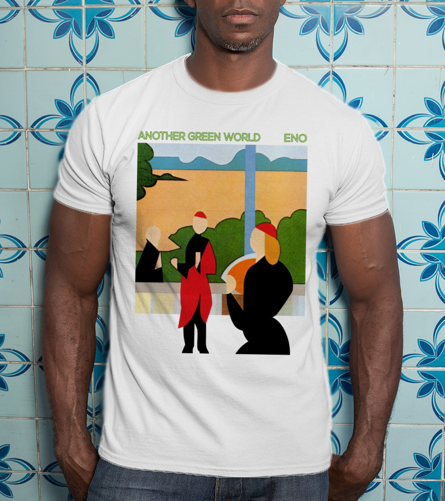Another Green World Eno Album Artwork Geometric Figures T-Shirt