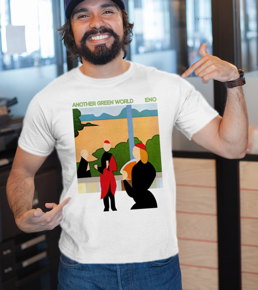 Another Green World Eno Album Artwork Geometric Figures T-Shirt