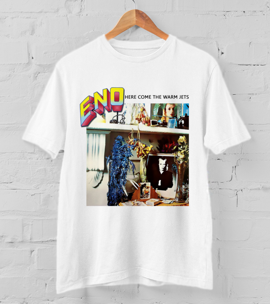 ENO Here Come The Warm Jets Vibrant Album Imagery T-Shirt