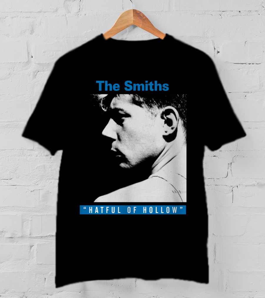 The Smiths Hatful Of Hollow Black And White Profile T-Shirt