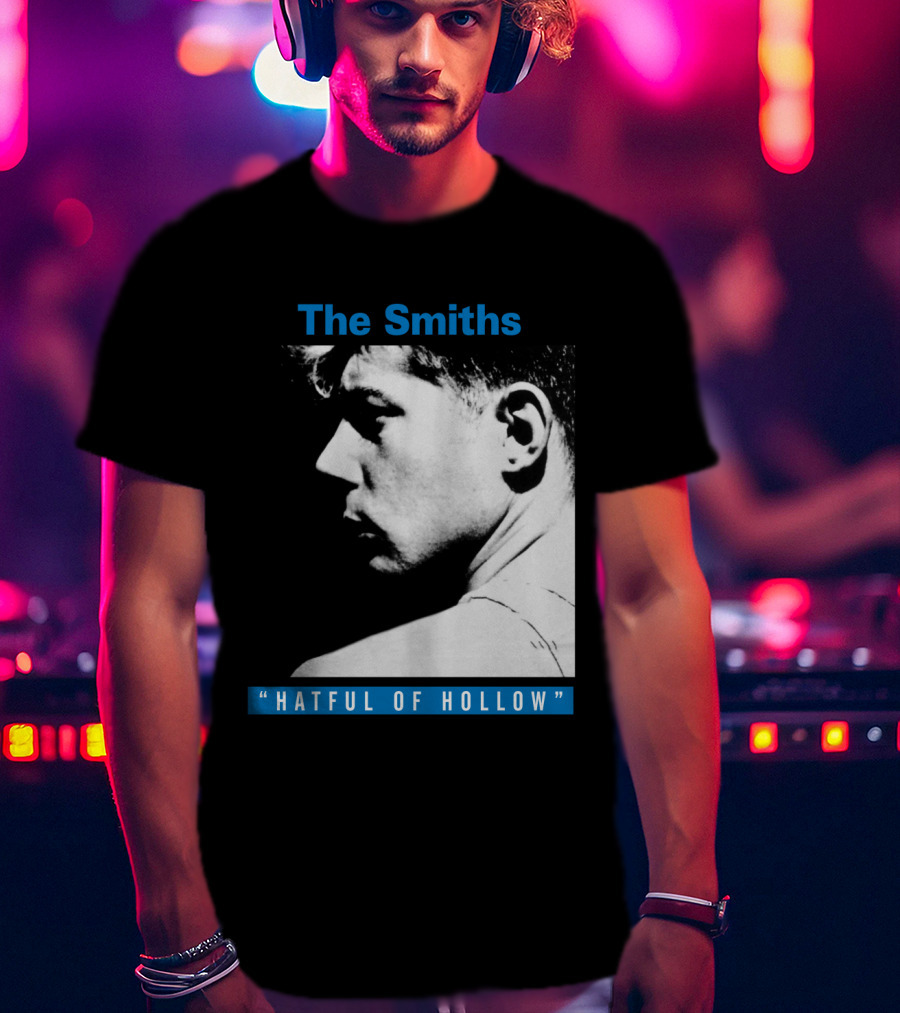The Smiths Hatful Of Hollow Black And White Profile T-Shirt