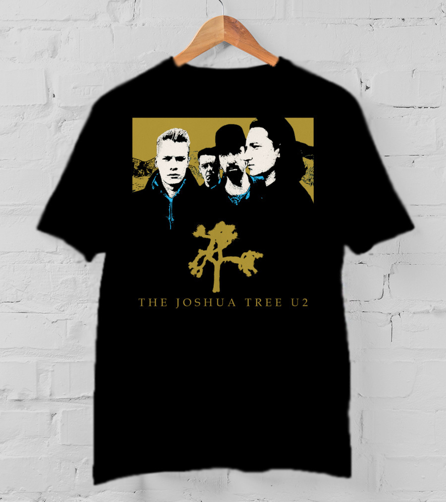 The Joshua Tree U2 Band Members Desert T-Shirt