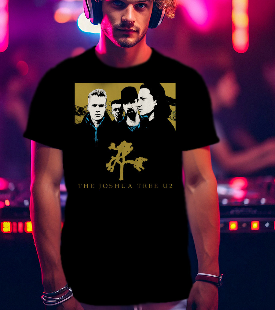 The Joshua Tree U2 Band Members Desert T-Shirt