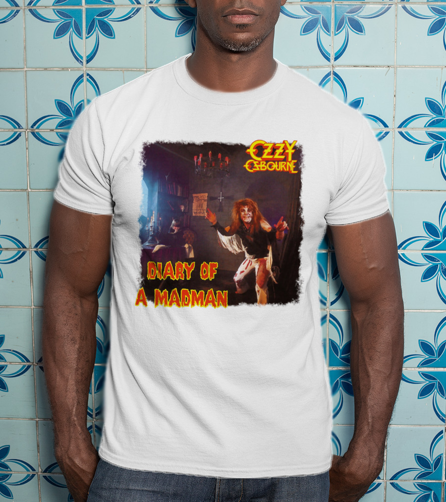 Ozzy Osbourne Diary Of A Madman Album Cover T-Shirt