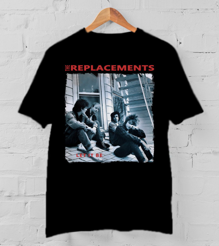 The Replacements Let It Be Album Cover Band Members Sitting Image T-Shirt