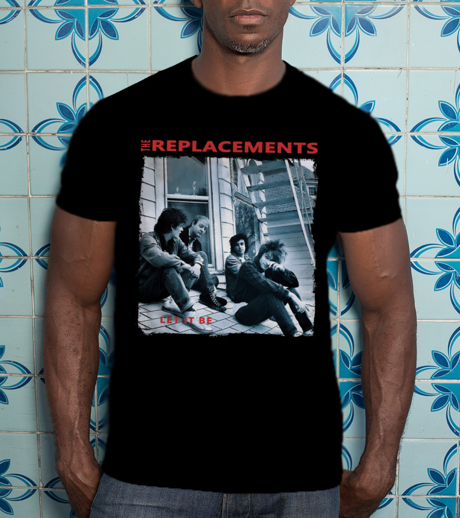 The Replacements Let It Be Album Cover Band Members Sitting Image T-Shirt