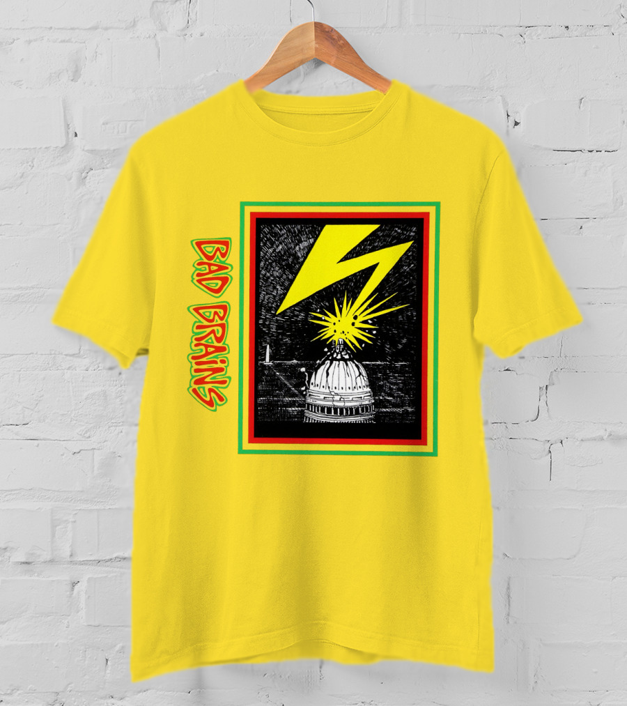 Bad Brains Capitol Lightning Bolt T-Shirt