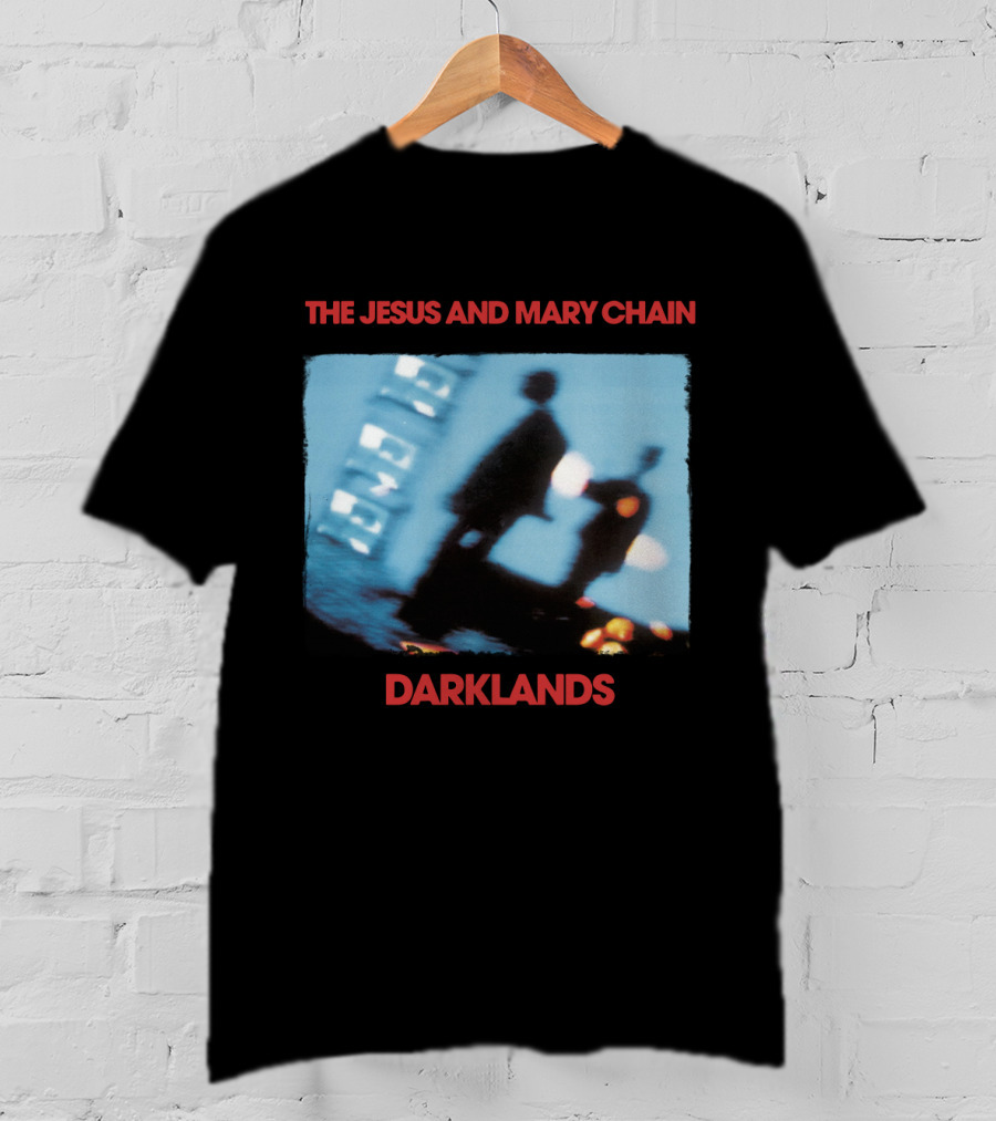 The Jesus And Mary Chain Darklands Silhouette Album Cover T-Shirt