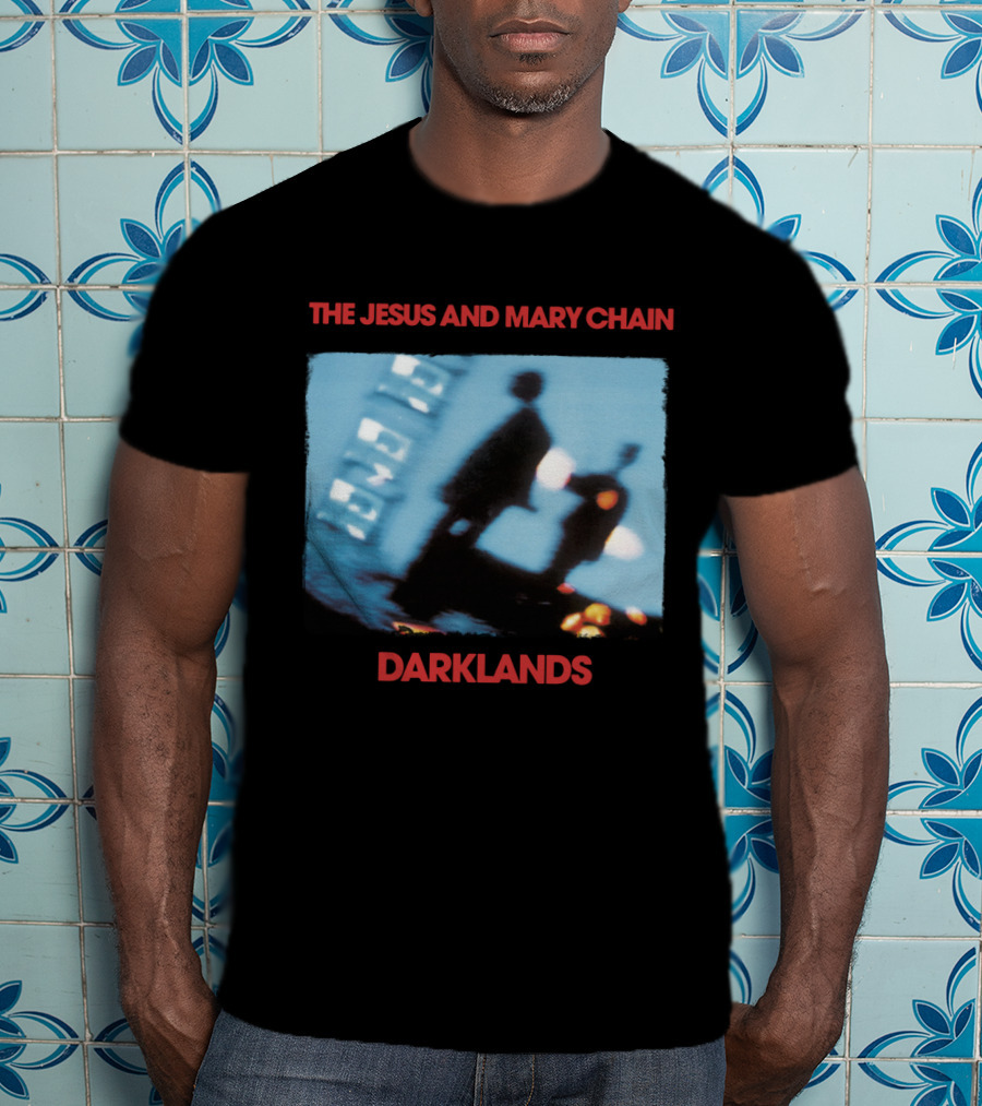 The Jesus And Mary Chain Darklands Silhouette Album Cover T-Shirt