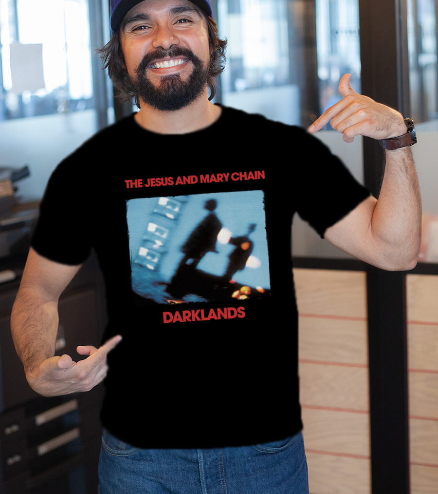 The Jesus And Mary Chain Darklands Silhouette Album Cover T-Shirt