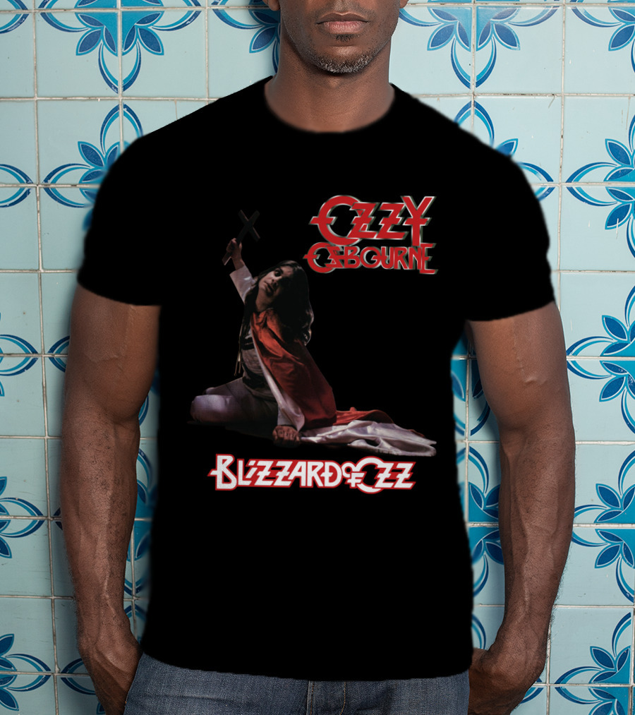 Ozzy Osbourne Blizzard Of Ozz Rock Album Art Classic T-Shirt