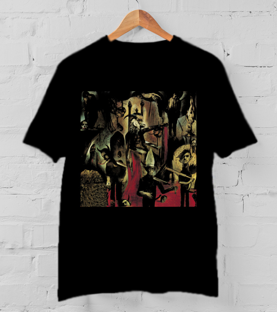 Slayer Reign In Blood Album Cover Dark Chaotic T-Shirt