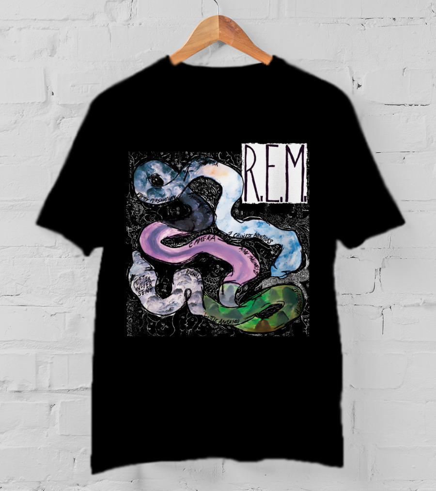 R.e.m. Reckoning Camera Seven Chinese Brothers Southeastern United States Letter Never Sent T-Shirt