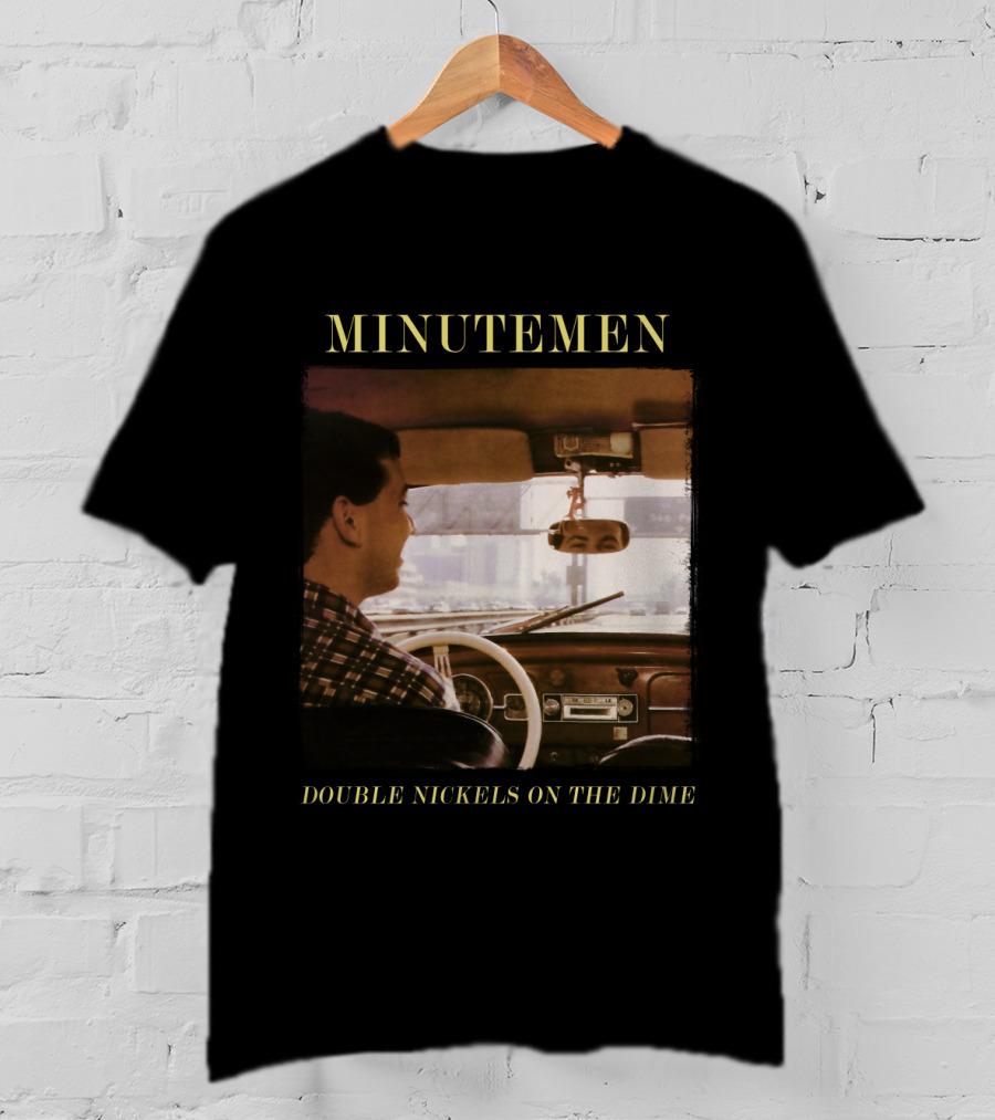 Minutemen Double Nickels On The Dime Album Cover Driving Scene T-Shirt