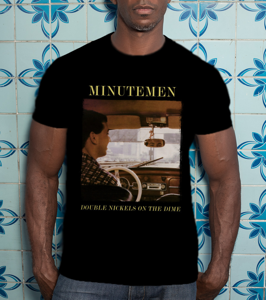 Minutemen Double Nickels On The Dime Album Cover Driving Scene T-Shirt