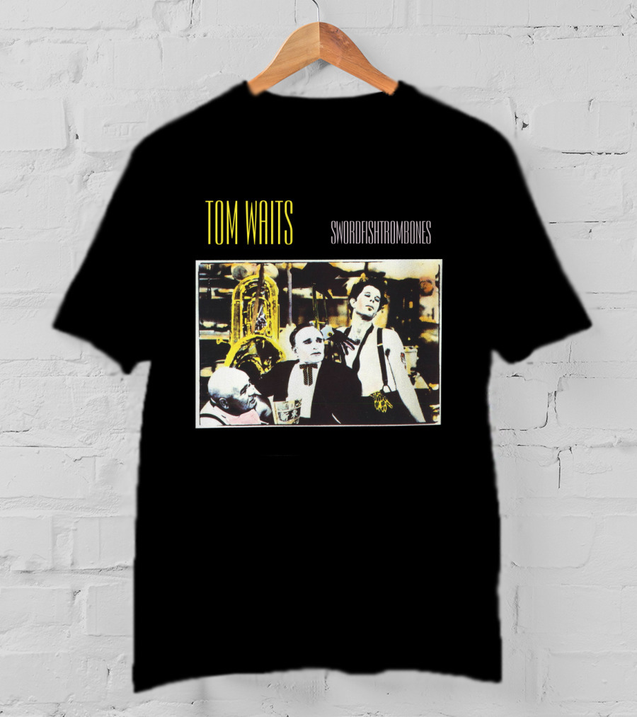 Tom Waits Swordfishtrombones Album Cover T-Shirt