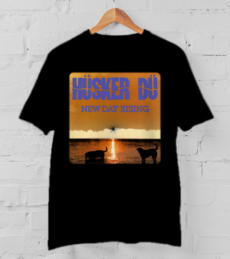 Hüsker Dü New Day Rising Sunrise Dogs T-Shirt