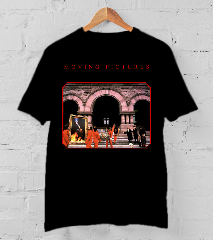 Rush Moving Pictures Album Cover Archway Scene T-Shirt