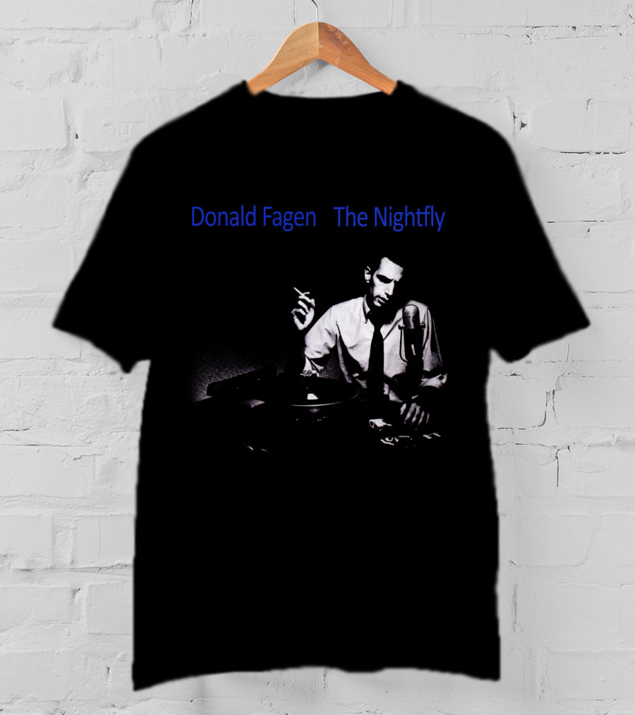 Donald Fagen The Nightfly Jazz Radio Host T-Shirt