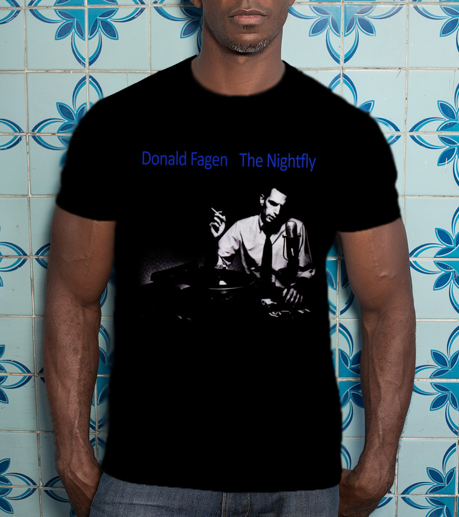 Donald Fagen The Nightfly Jazz Radio Host T-Shirt