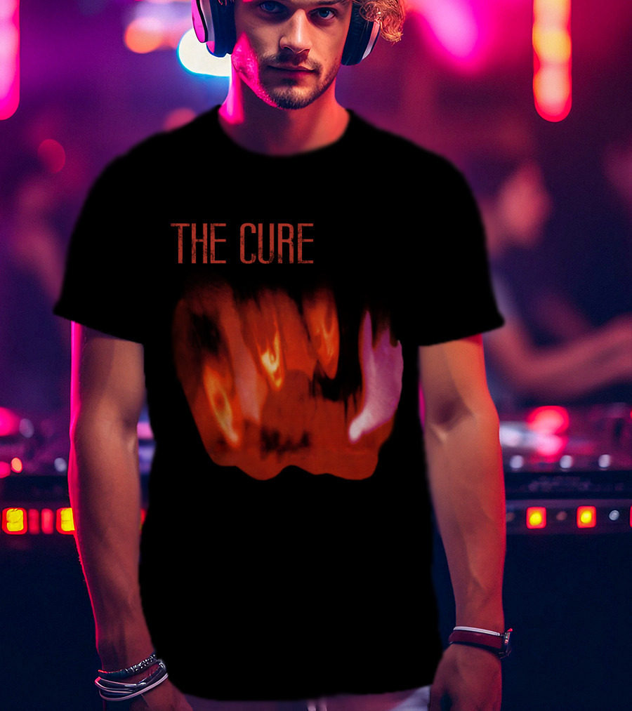 The Cure Pornography Album Cover Art T-Shirt