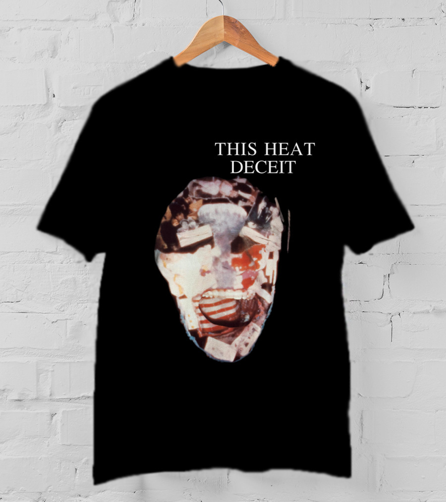 This Heat Deceit Mask Collage T-Shirt