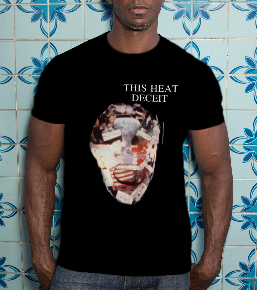 This Heat Deceit Mask Collage T-Shirt
