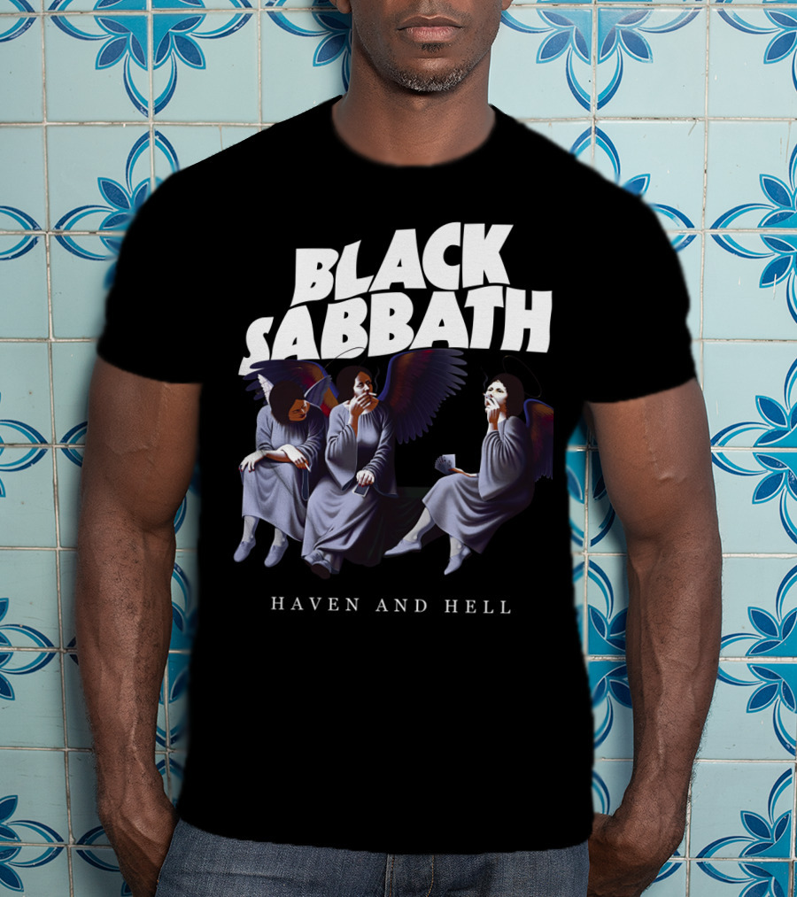 Black Sabbath Heaven And Hell Angels T-Shirt