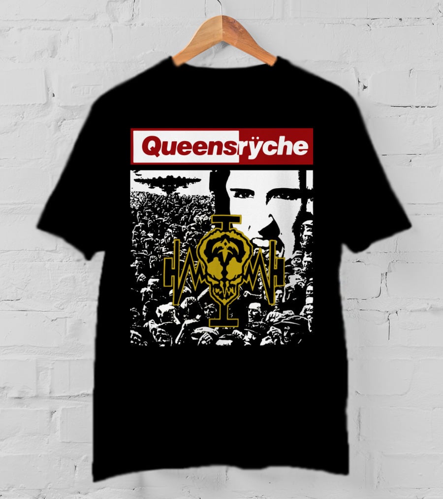 Queensrÿche Operation Mindcrime Album Artwork Iconic Skull T-Shirt
