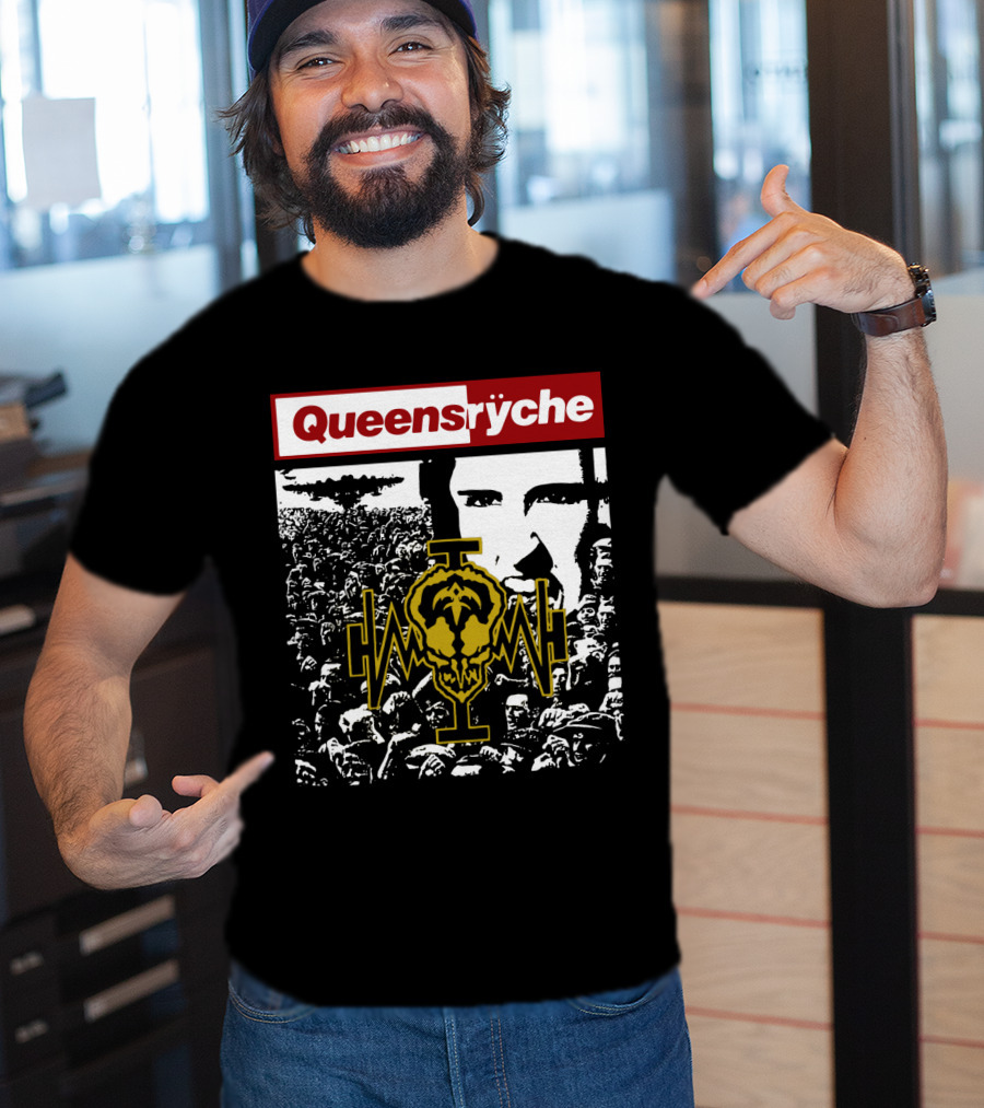 Queensrÿche Operation Mindcrime Album Artwork Iconic Skull T-Shirt