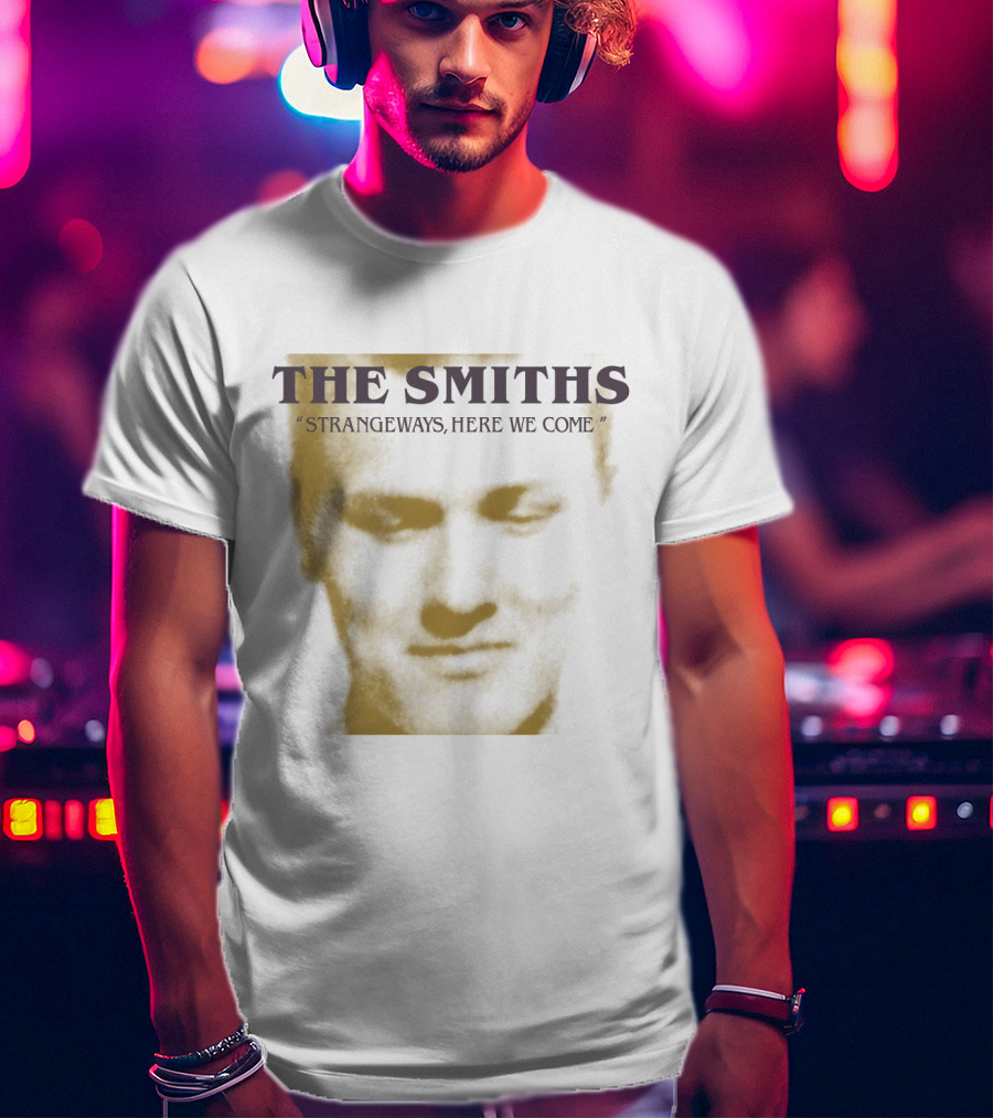 The Smiths Strangeways Here We Come Album Cover Face T-Shirt