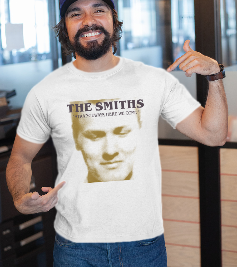 The Smiths Strangeways Here We Come Album Cover Face T-Shirt