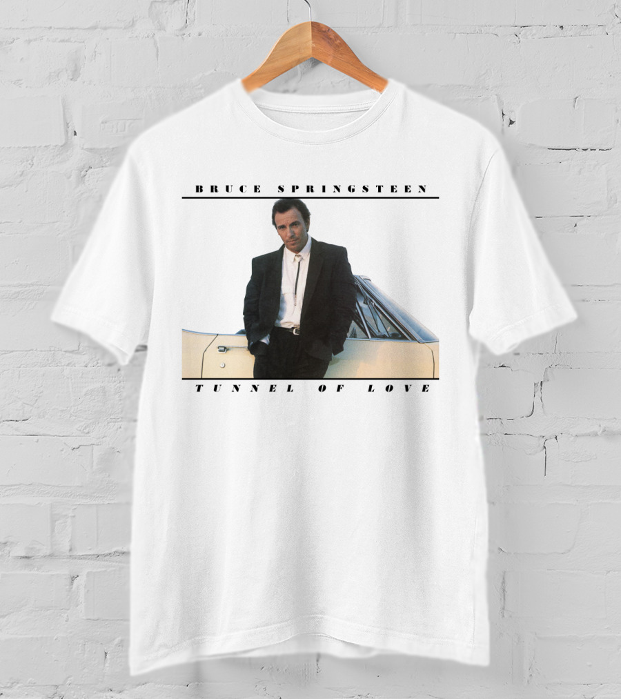 Bruce Springsteen Tunnel Of Love Album Cover Image T-Shirt