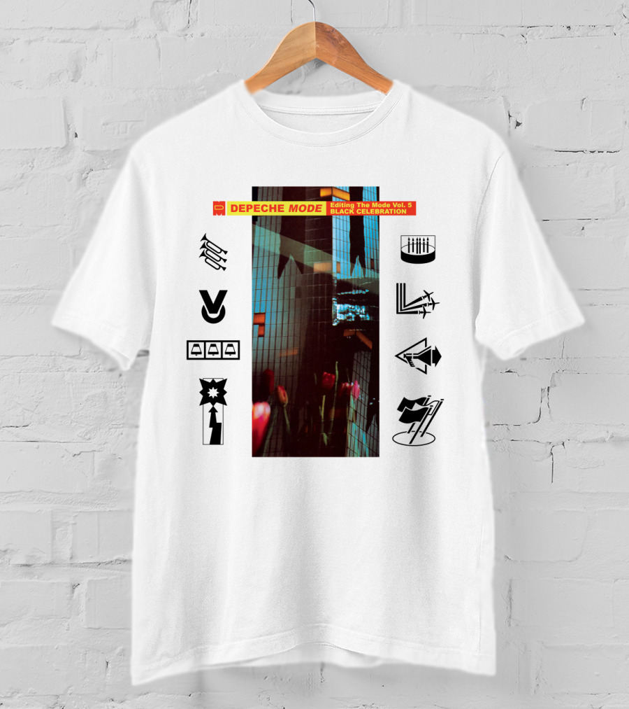 DEPECHE MODE Editing The Mode Vol. 5 Black T-Shirt