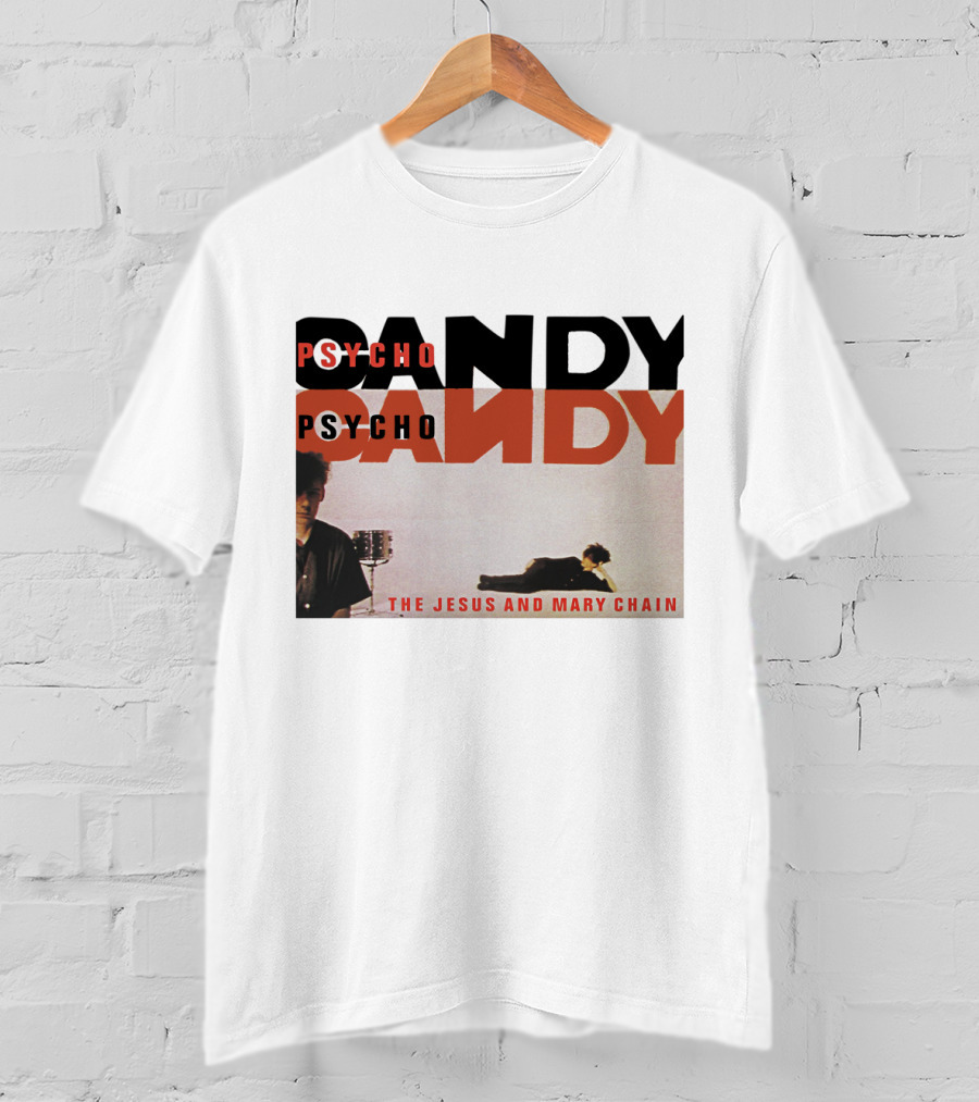 Psychocandy Album Cover The Jesus And Mary Chain T-Shirt